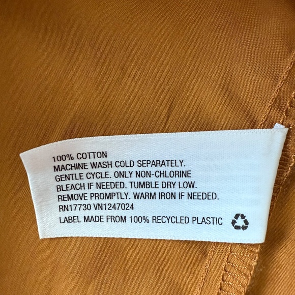 NWT A New Day 3/4 Eyelet Sleeve Babydoll 100% Cotton Dress size 2X - Picture 8 of 8